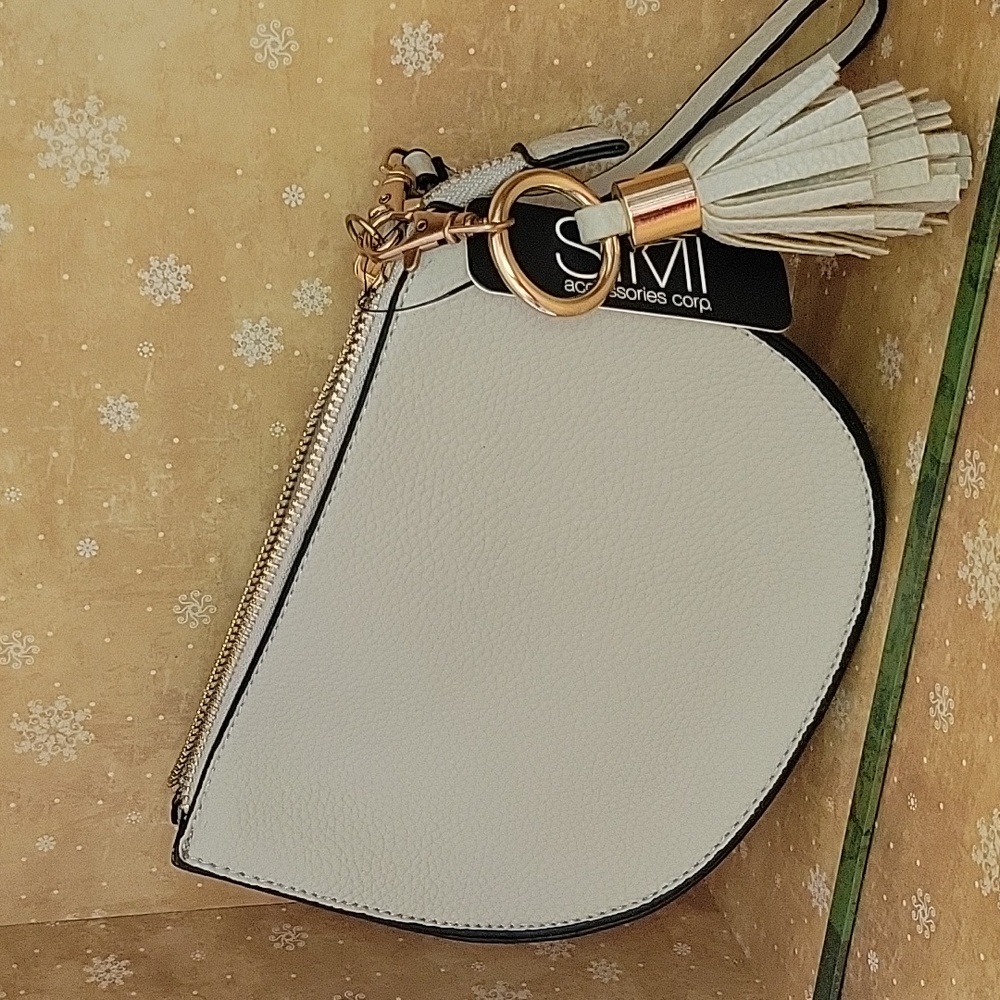 SiMI Taupe Wristlet